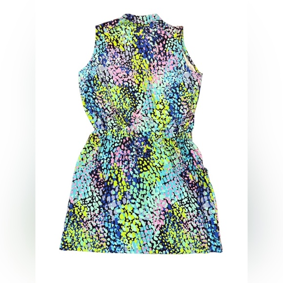 IBKUL Women's UPF 50+ Icefil Cooling Sleeveless Drawstring Camille Dress Size M - Picture 6 of 8